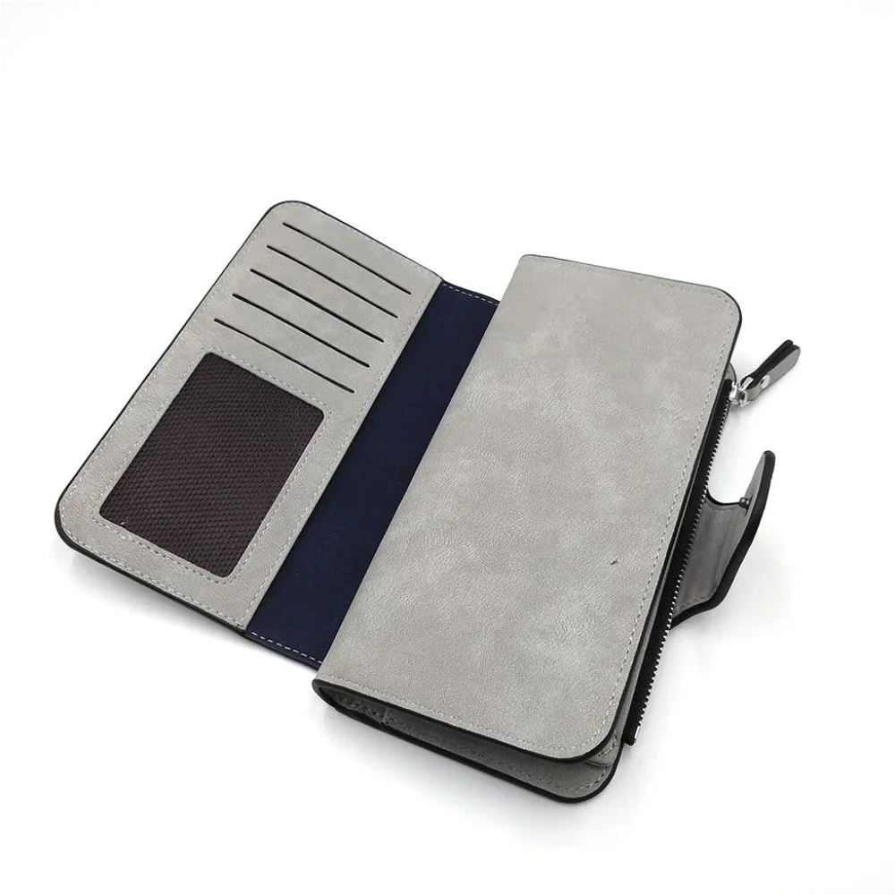 ✨✨BRAND NEW 4 Layers Long Large Trifold Womens Card Holder Wallet Abrazine Finis - Picture 4 of 7